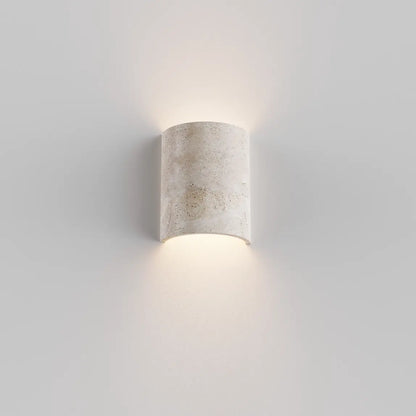 Inspire Travertine Up/Down Wall Light