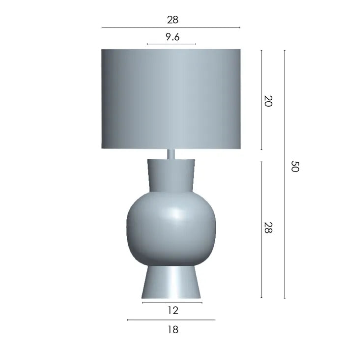 Karina Ceramic Table Lamp