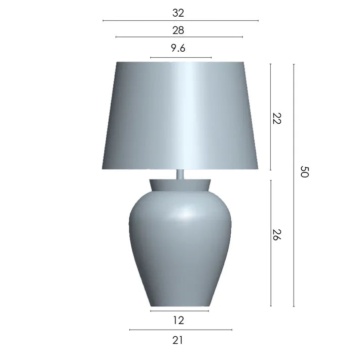 Kash Ceramic Table Lamp