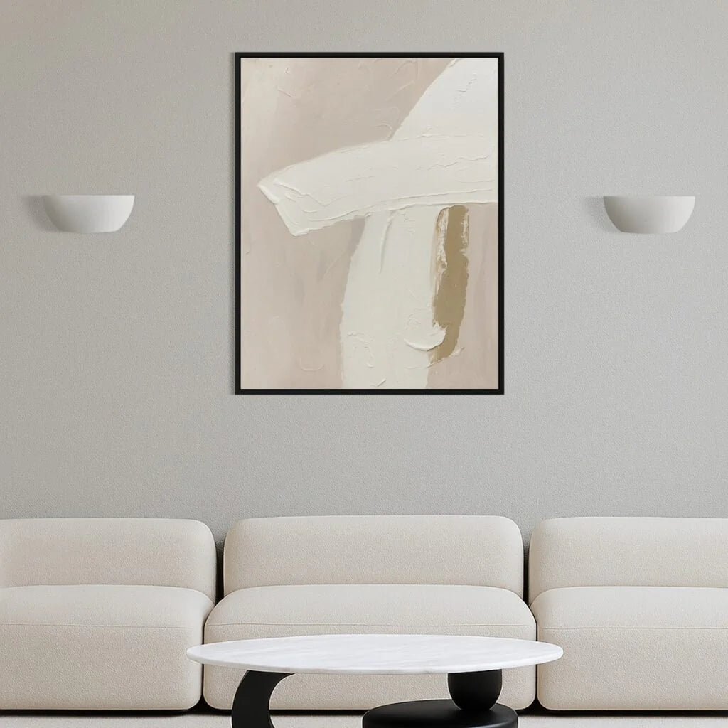 Kimble Gypsum Wall Light