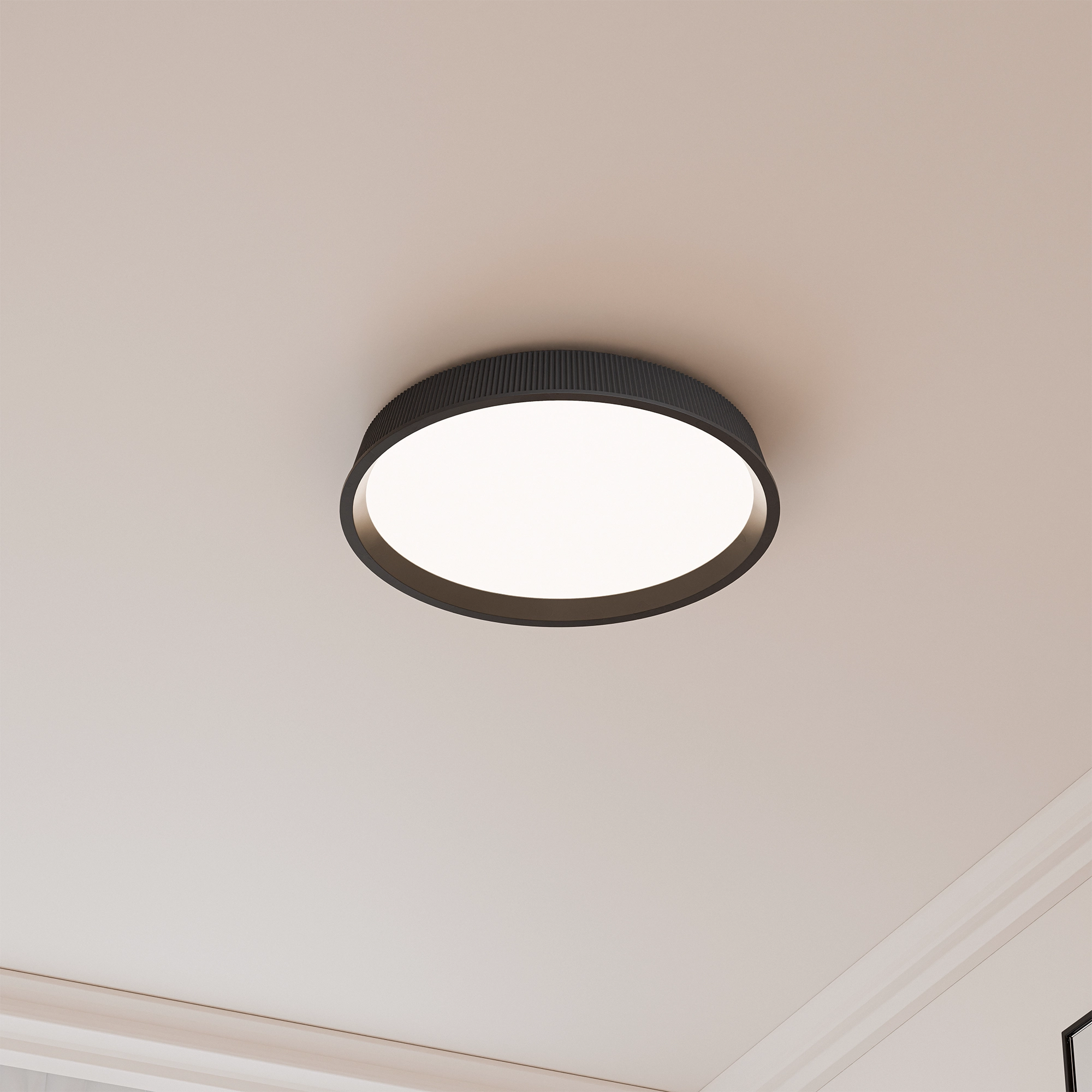 Kinglet Fluted LED Ceiling Light