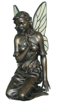 Kneeling Fairy Art Deco Table Lamp