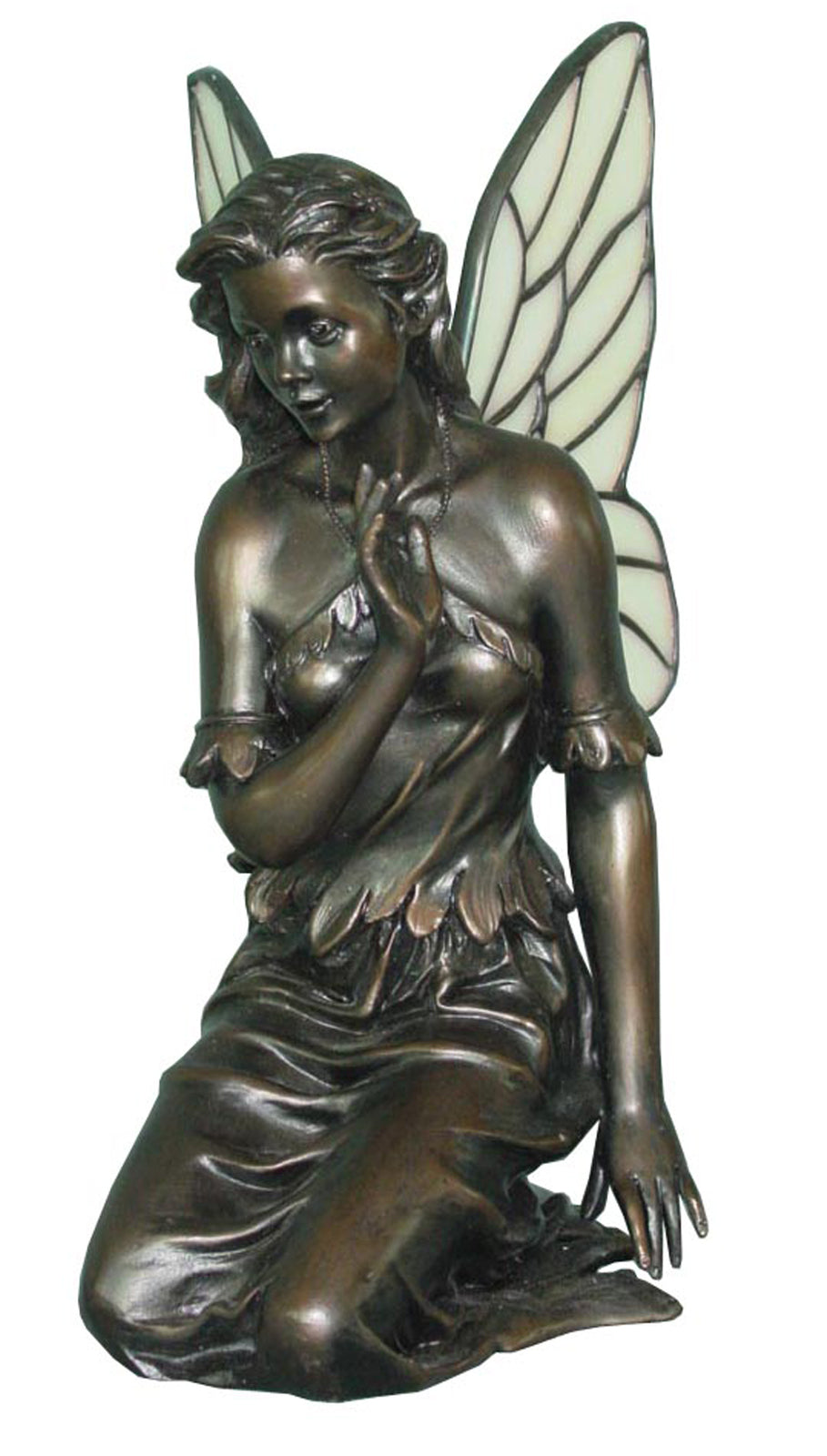 Kneeling Fairy Art Deco Table Lamp