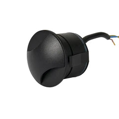 Kroll 2 3W LED Step Light Black 240V 5000k