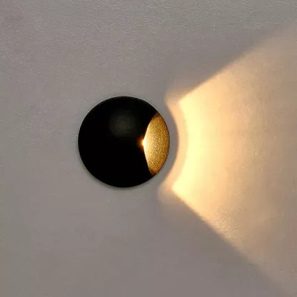 Kroll 1 3W LED Step Light Black 12V 3000k