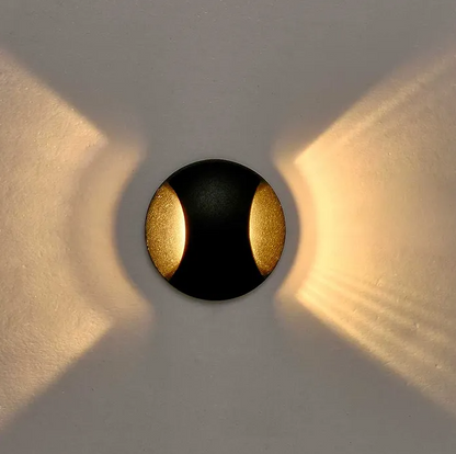 Kroll 2 3W LED Step Light Black 240V 5000k