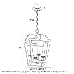 Lacota Lantern Pendant