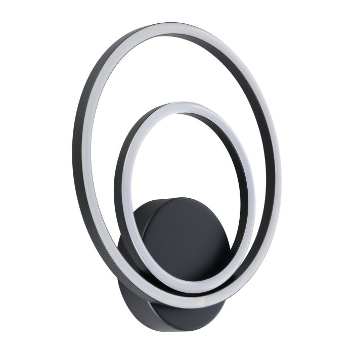 Lanacera LED Wall Light Black