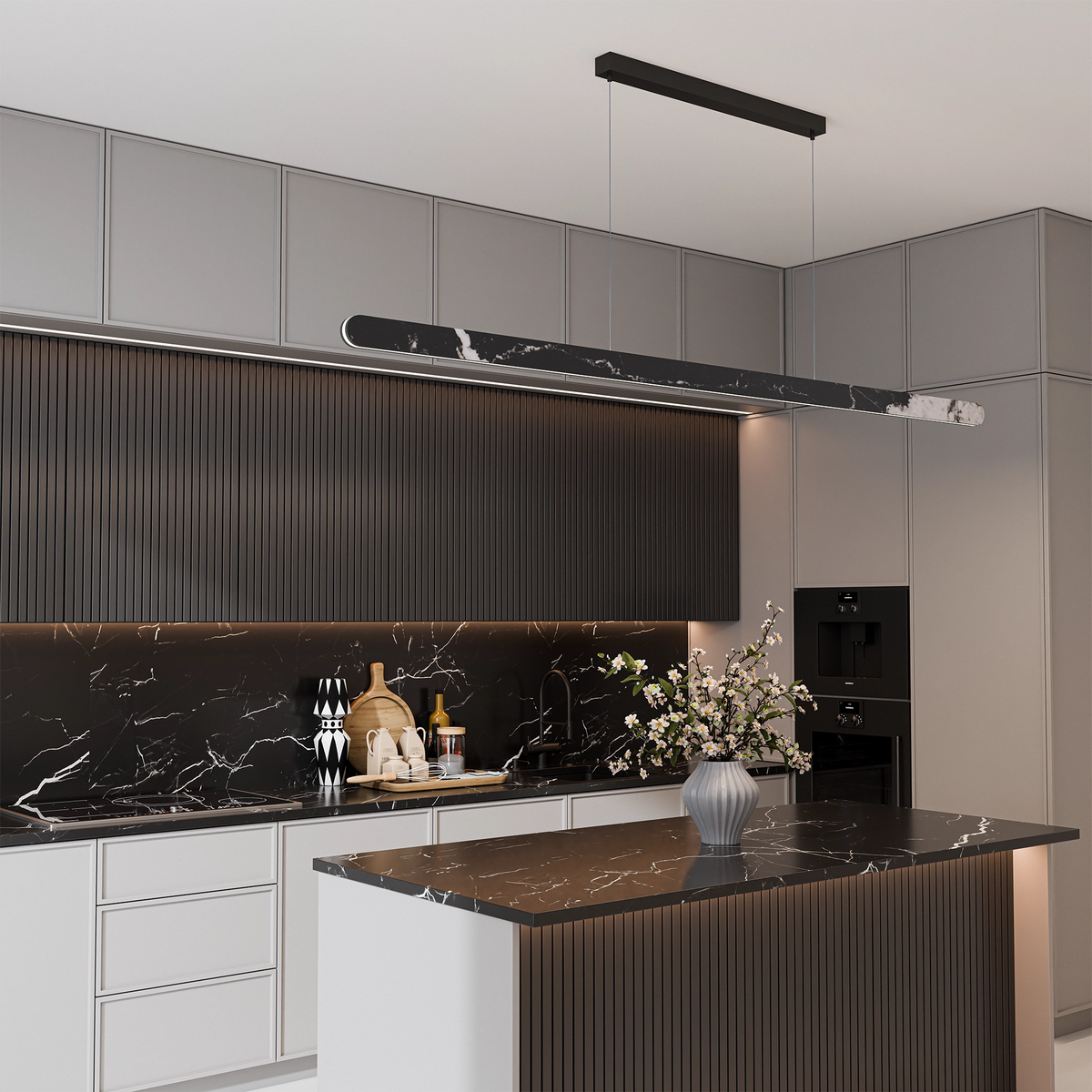 Lanner Marble Linear LED Pendant