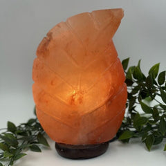Leaf Shaped Salt Lamp