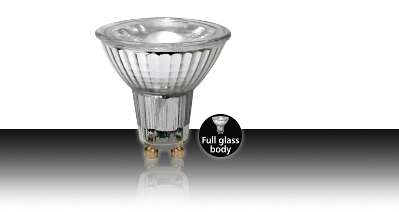 7w LED GU10 Globe
