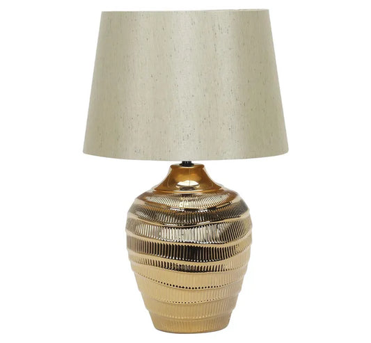 Lena Metallic Table Lamp