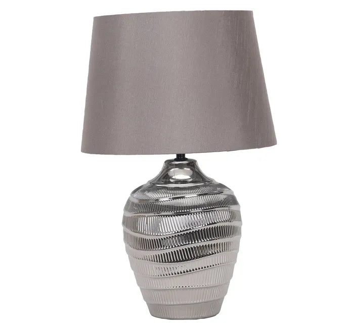 Lena Metallic Table Lamp