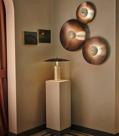 Luna Capiz Table Lamp
