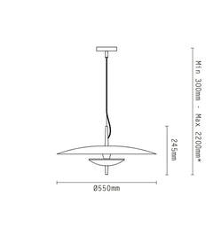 Luna Pendant Light