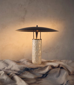 Luna Capiz Table Lamp