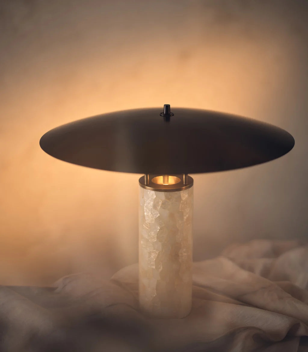 Luna Capiz Table Lamp