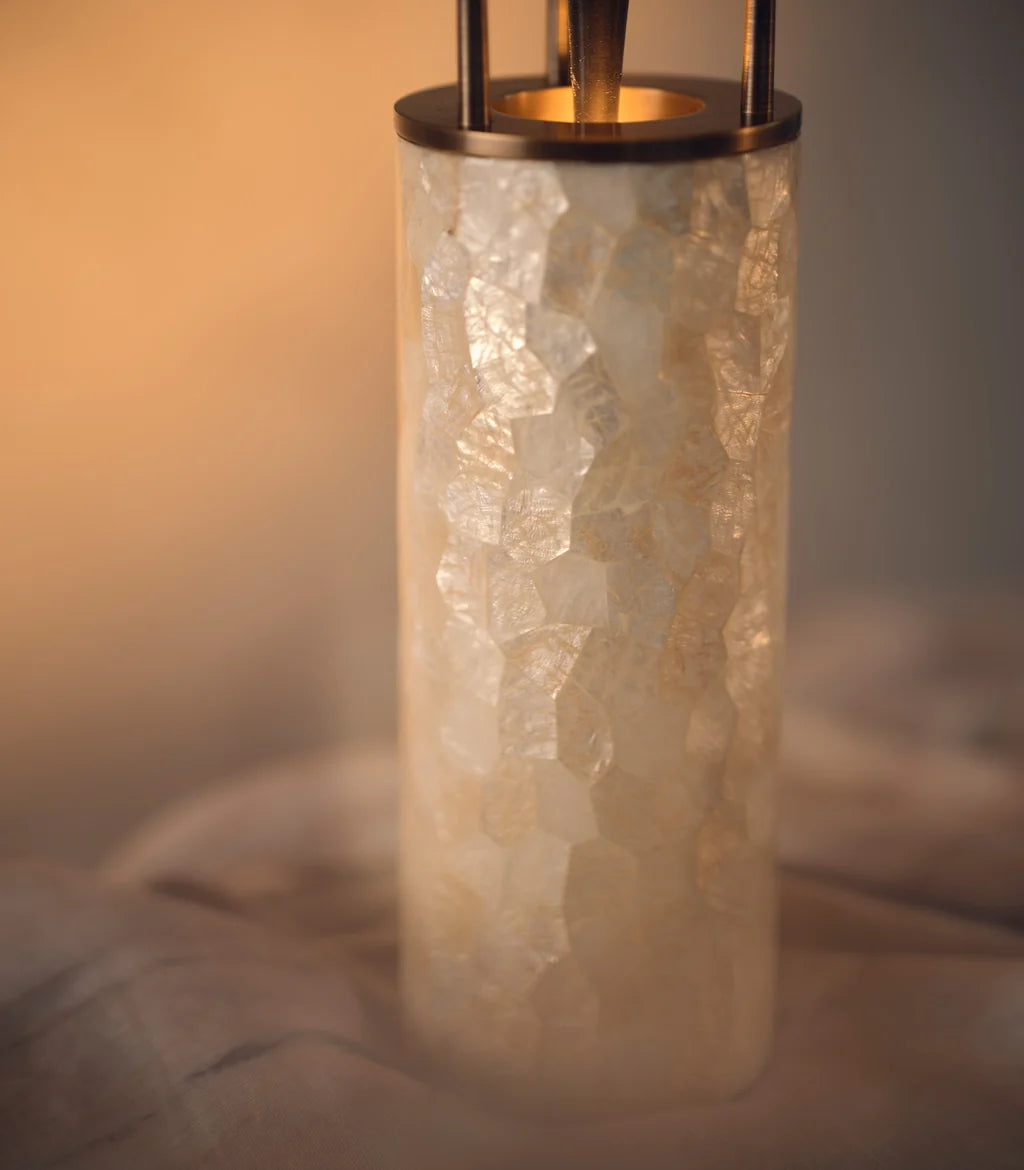 Luna Capiz Table Lamp