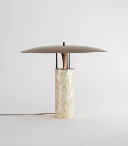Luna Capiz Table Lamp