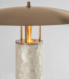 Luna Capiz Table Lamp