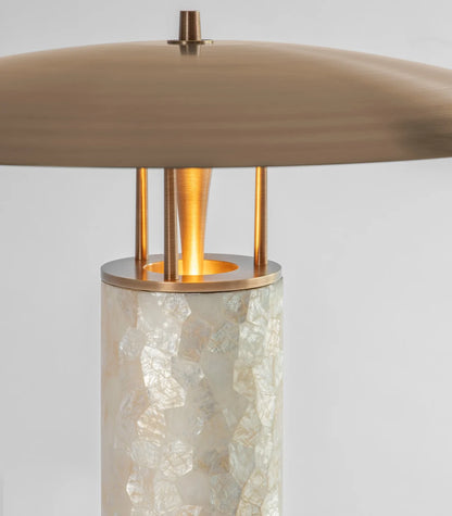 Luna Capiz Table Lamp