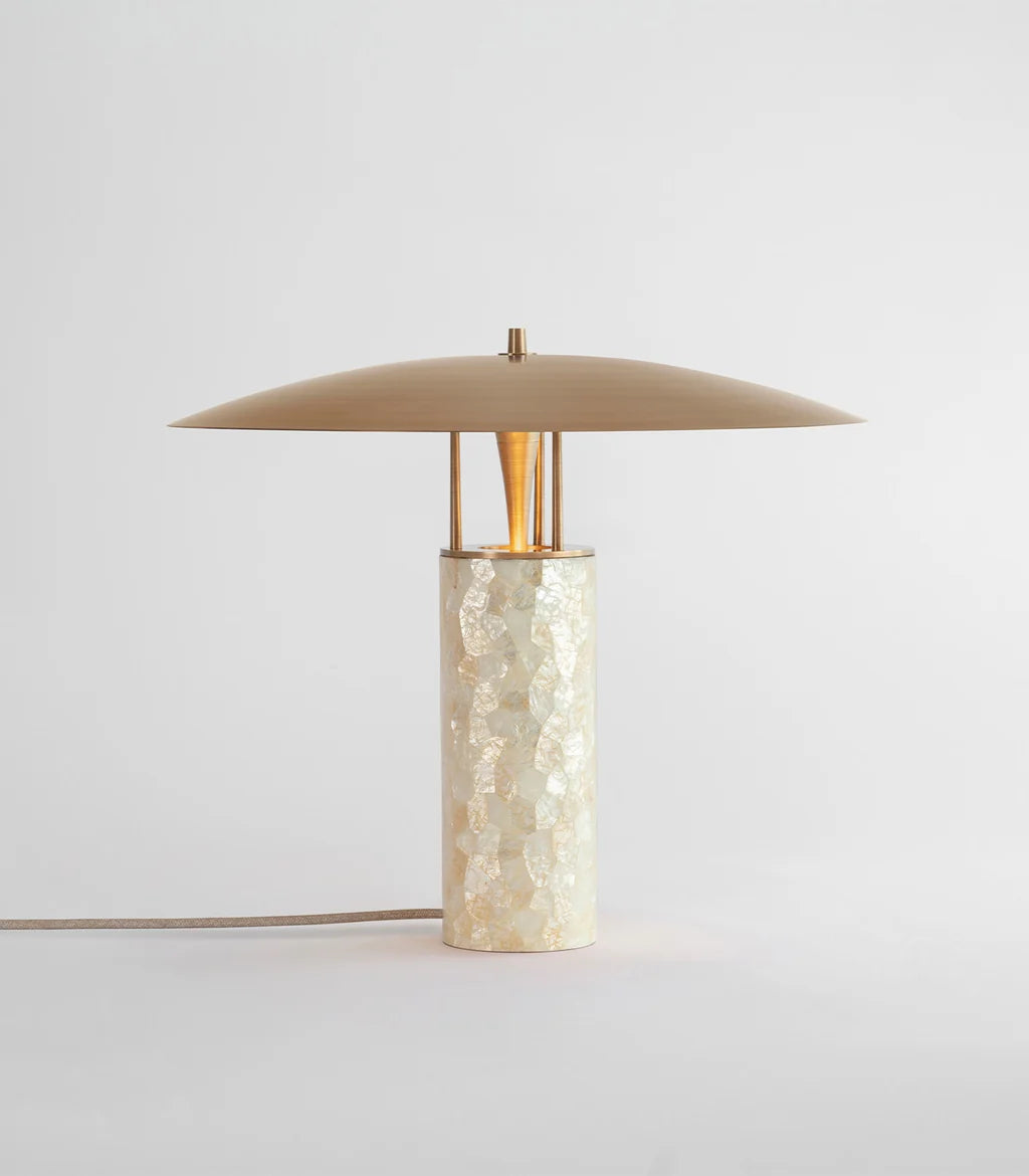 Luna Capiz Table Lamp