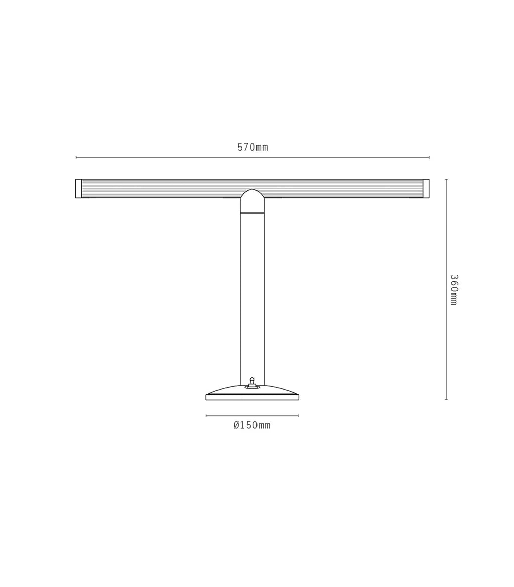 Talbot Bankers Table Lamp