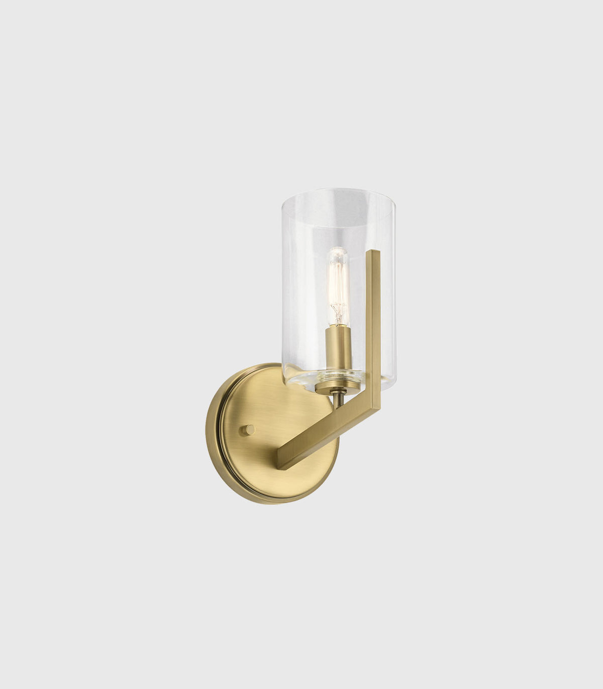 Nye Wall Light Brass