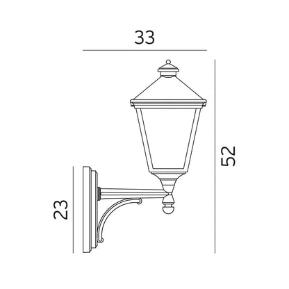 London Arm Wall Light