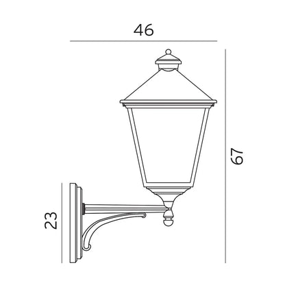 London Arm Wall Light