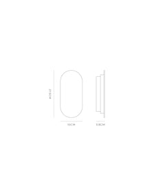 Shadow Mini Wall Light White