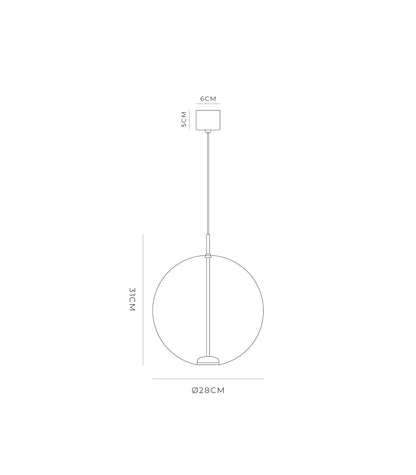 Orb Air Pendant Light