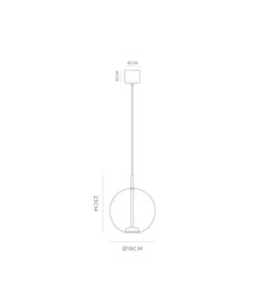 Orb Air Pendant Light