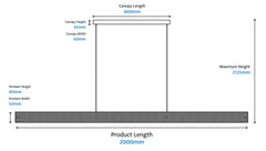 Couas Textured Linear LED Pendant