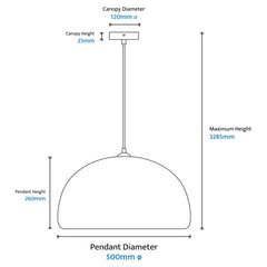 Passerine Dome Pendant