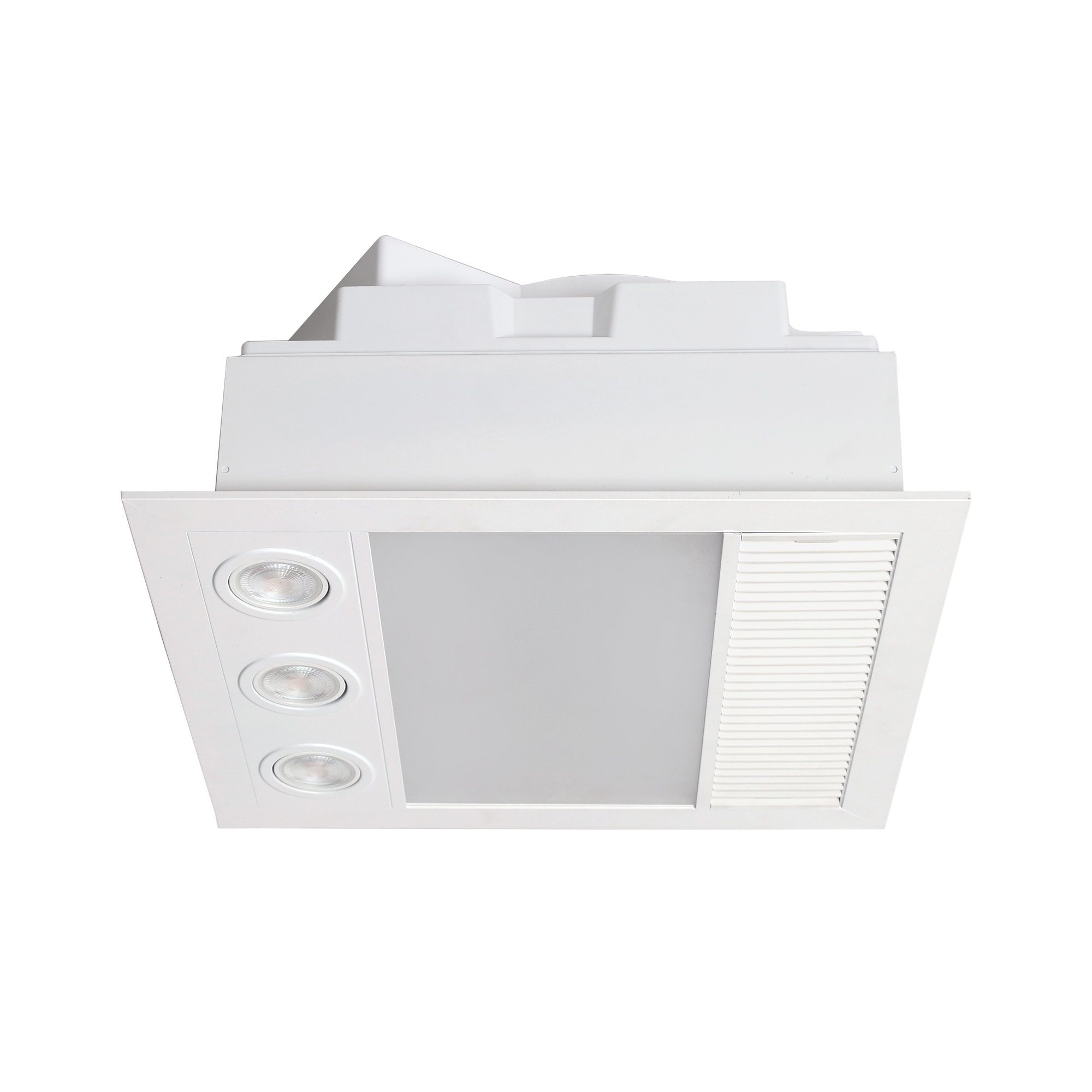 Linux Mini DC 3-in-1 Exhaust Fan White