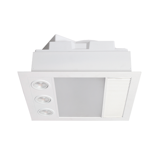 Linux Mini DC 3-in-1 Exhaust Fan White