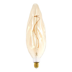 Large Amber LED Flame Globe 4w E27