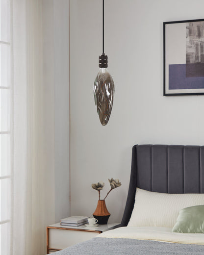 Large Smoke LED Flame Globe 4w E27