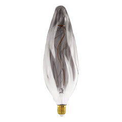 Large Smoke LED Flame Globe 4w E27