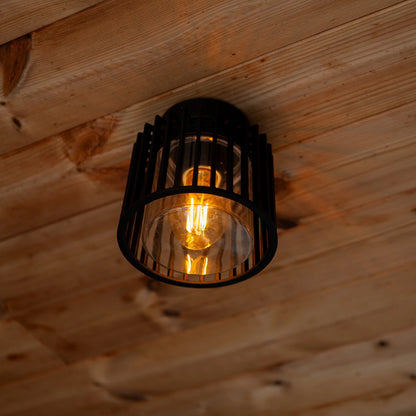 Lumo Black Ceiling Light