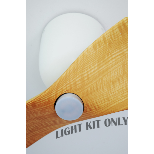 Light Kit To Suit AE2+ Ceiling Fan Light Woodgrain