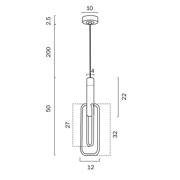 Marvin 1LT Pendant