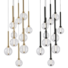 Meteor 10LT LED Cluster Pendant