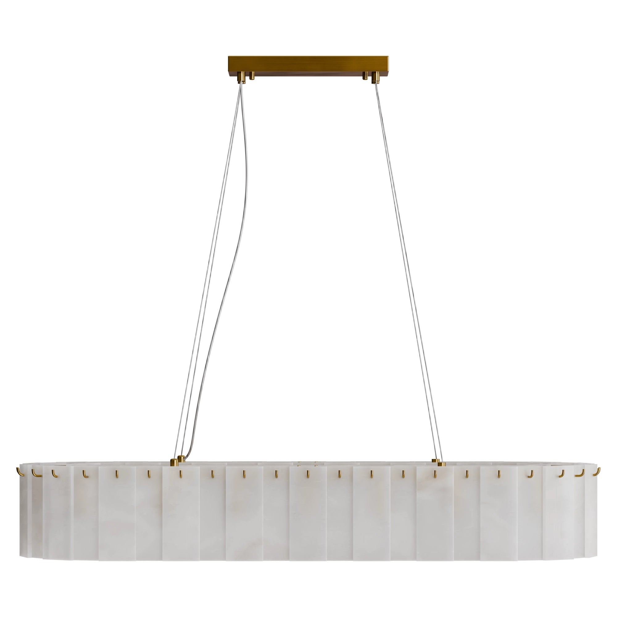 Mirage Linear Alabaster Pendant
