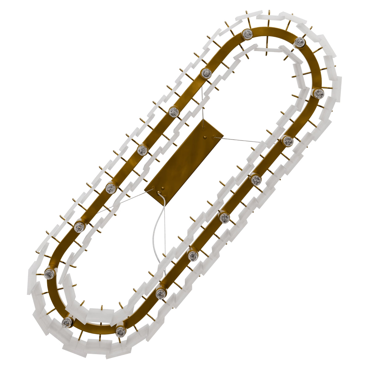 Mirage Linear Alabaster Pendant