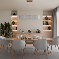 Mirage Linear Alabaster Pendant