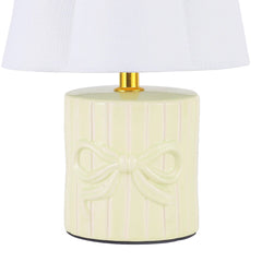 Miri Ribbon Bow Ceramic Table Lamp