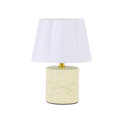 Miri Ribbon Bow Ceramic Table Lamp
