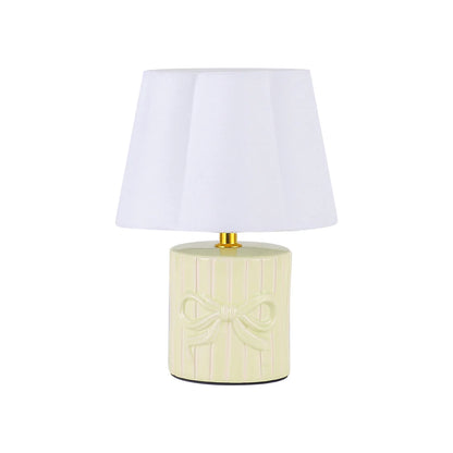 Miri Ribbon Bow Ceramic Table Lamp